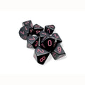 Chessex CHX25248 Opaque Black/Pink Set of D10s (9250463973613)