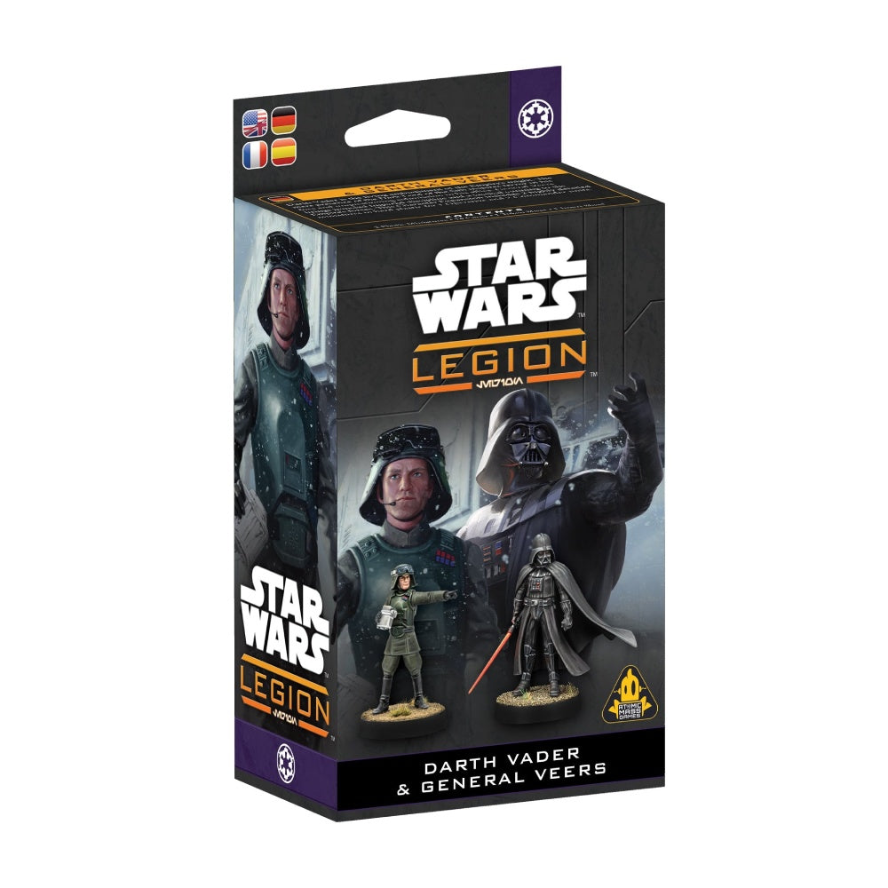 Atomic Mass Games SWQ103 Star Wars Legion Darth Vader & General Veers Character Expansion