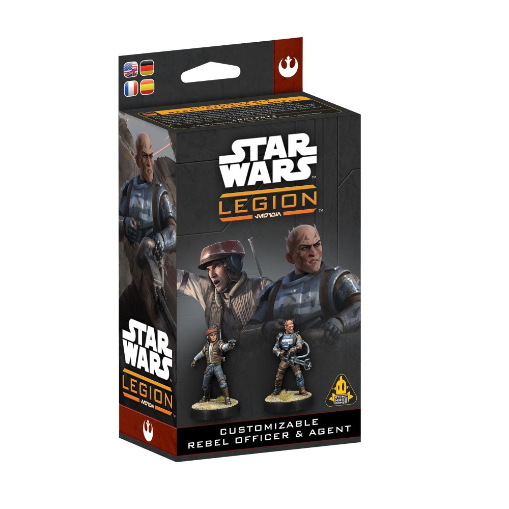 Atomic Mass Games SWQ13 Star Wars Legion Customizable Rebel Officer & Agent