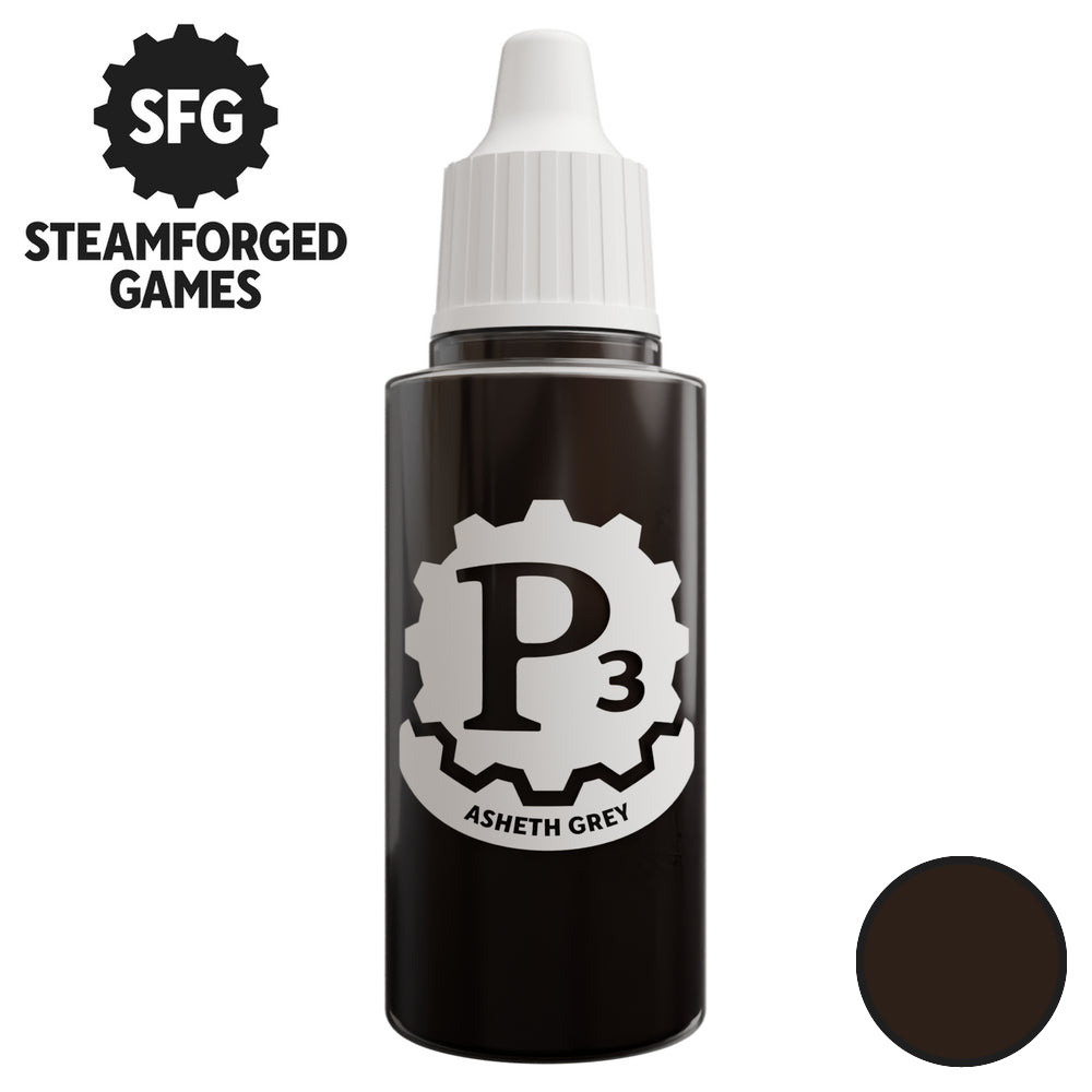 P3 Paints SFP3-N138 Asheth Grey 18ml
