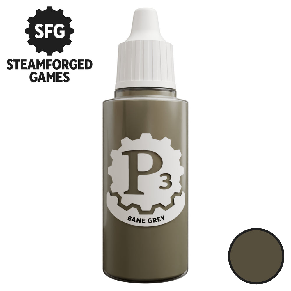 P3 Paints SFP3-N140 Bane Grey 18ml
