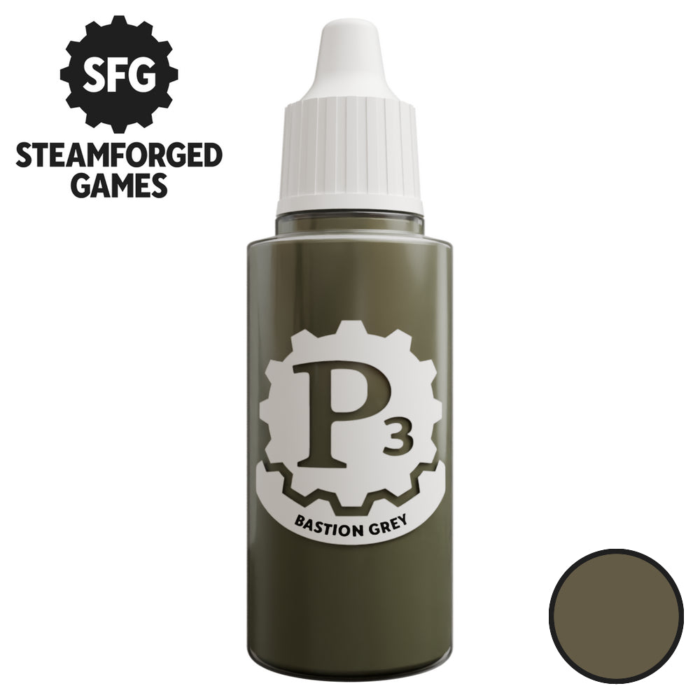 P3 Paints SFP3-N142 Bastion Grey 18ml