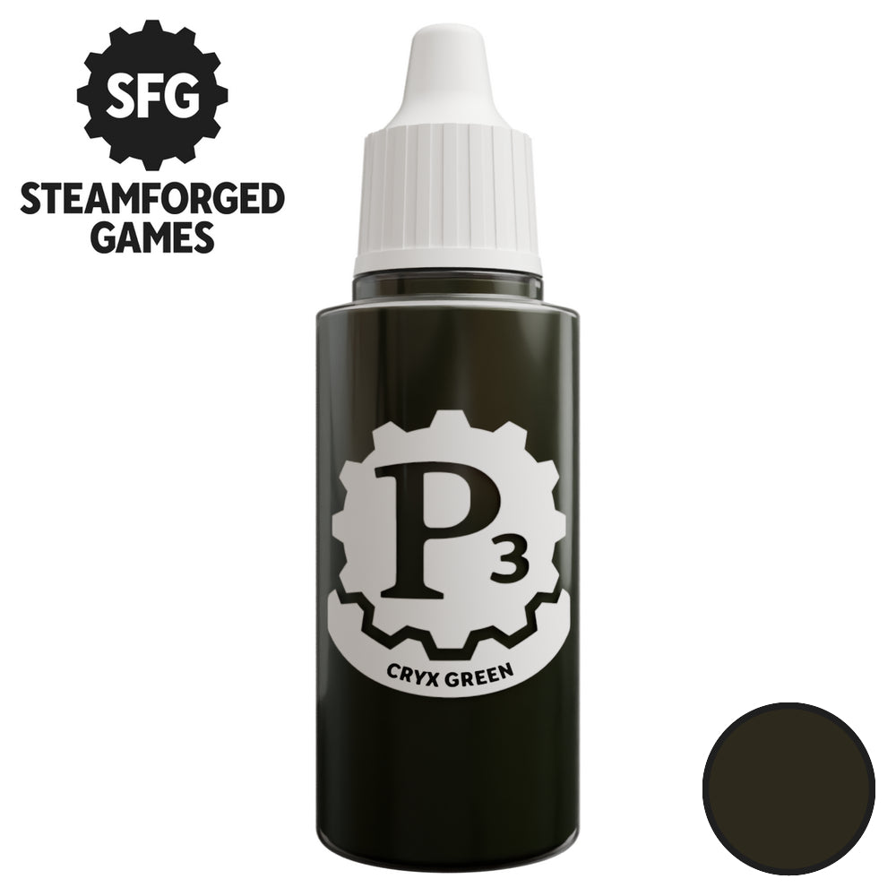 P3 Paints SFP3-N157 Cryx Green 18ml
