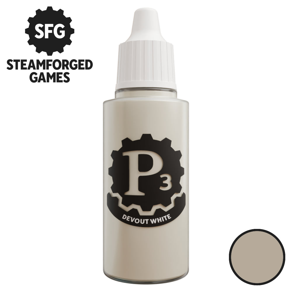 P3 Paints SFP3-N160 Devout White 18ml