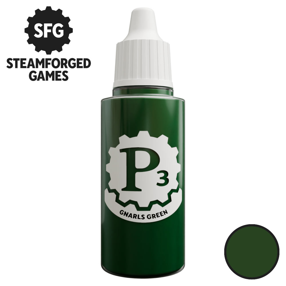 P3 Paints SFP3-N166 Gnarls Green 18ml