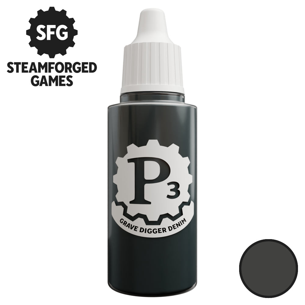 P3 Paints SFP3-N167 Gravedigger Denim 18ml