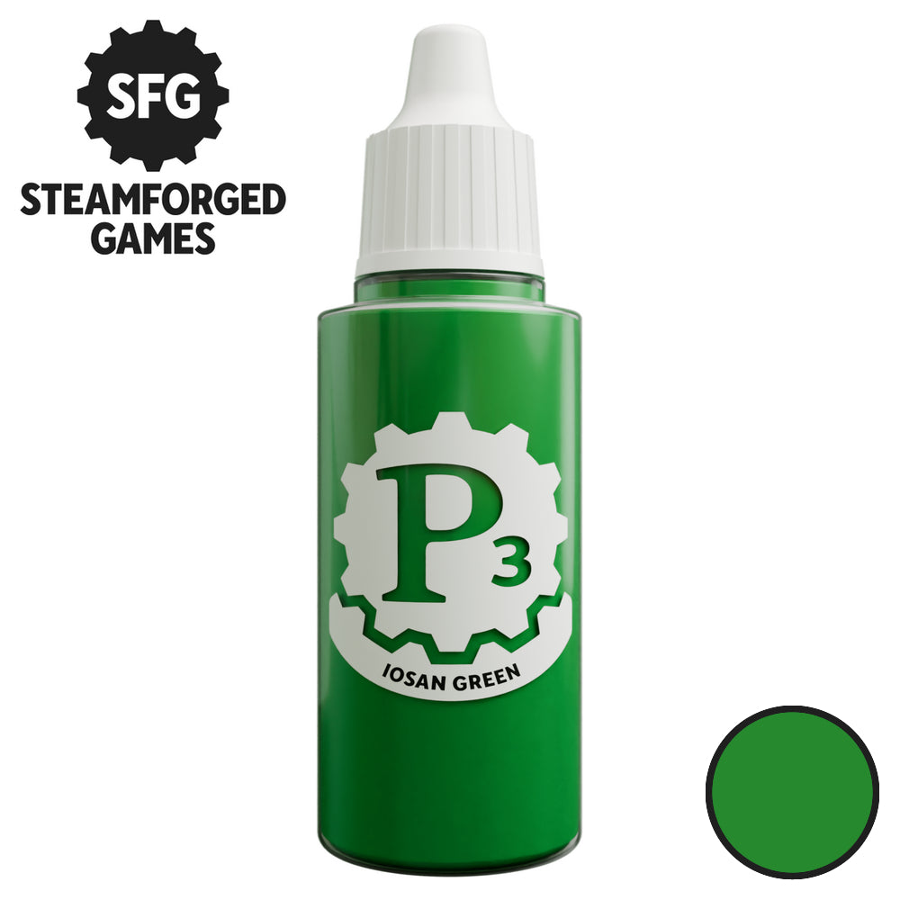 P3 Paints SFP3-N178 Iosan Green 18ml
