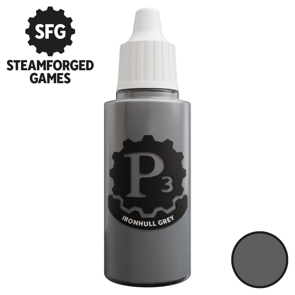 P3 Paints SFP3-N179 Ironhull Grey 18ml