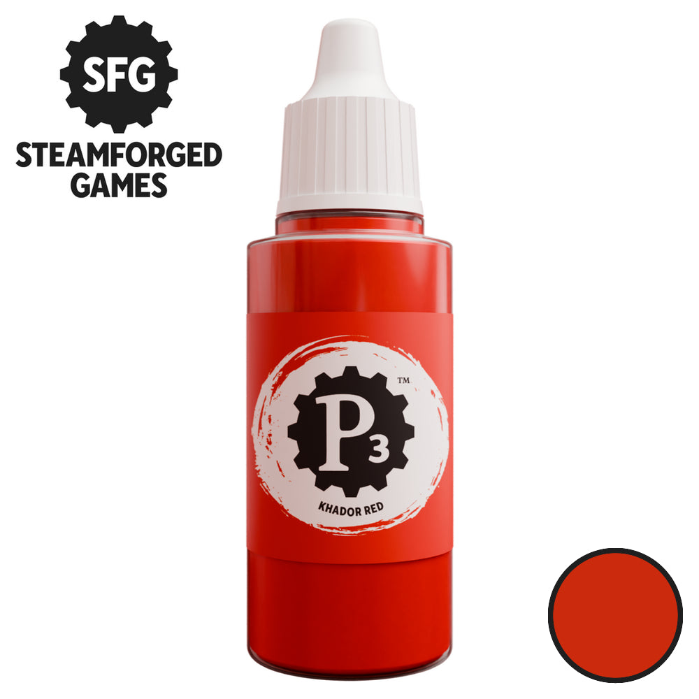P3 Paints SFP3-N182 Khador Red 18ml
