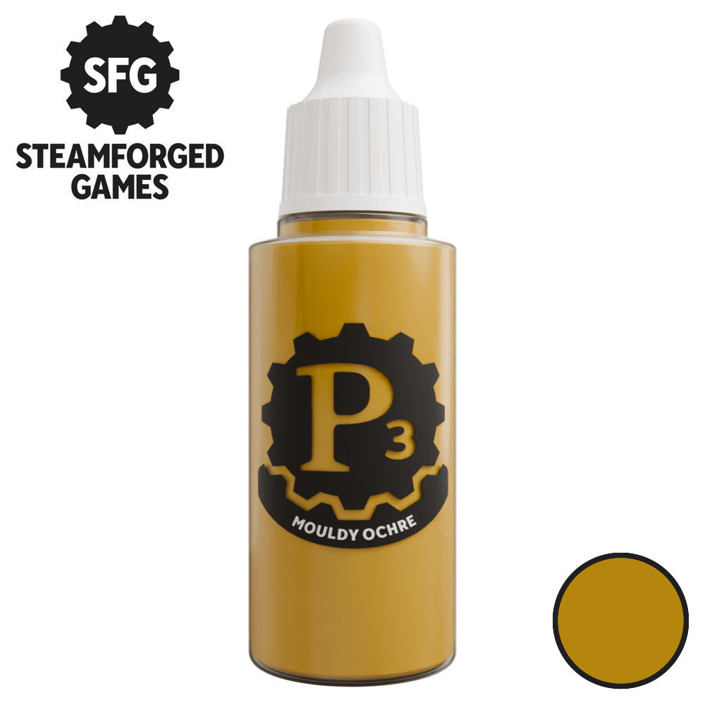 P3 Paints SFP3-N190 Mouldy Ochre 18ml