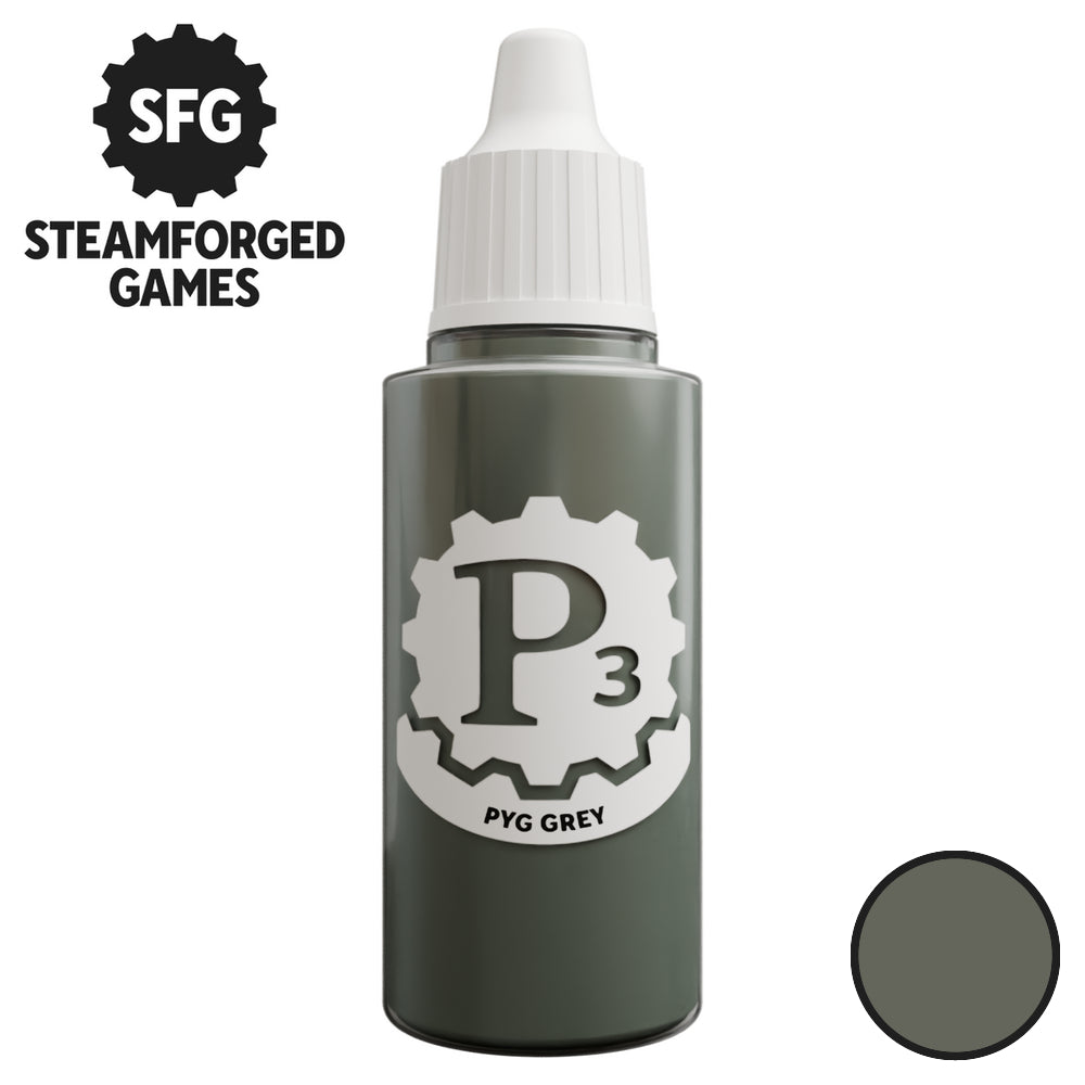 P3 Paints SFP3-N195 Pyg Grey 18ml