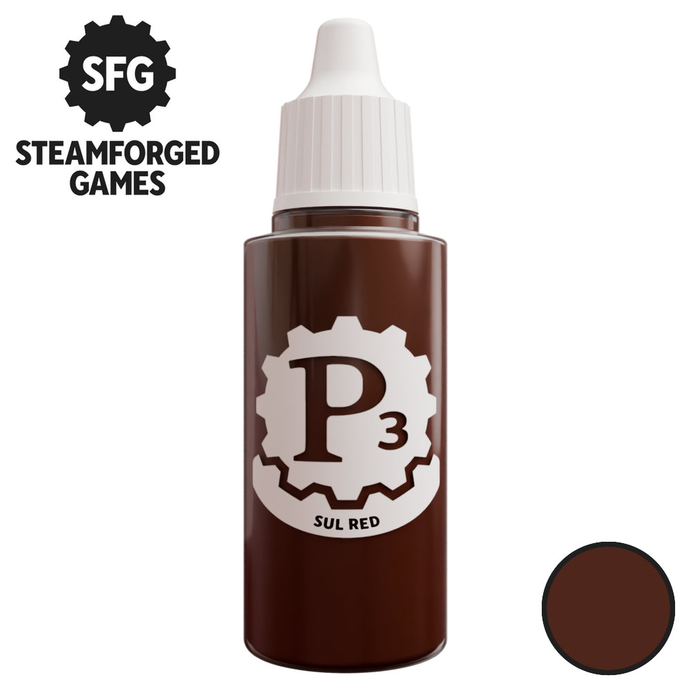 P3 Paints SFP3-N209 Sul Red 18ml
