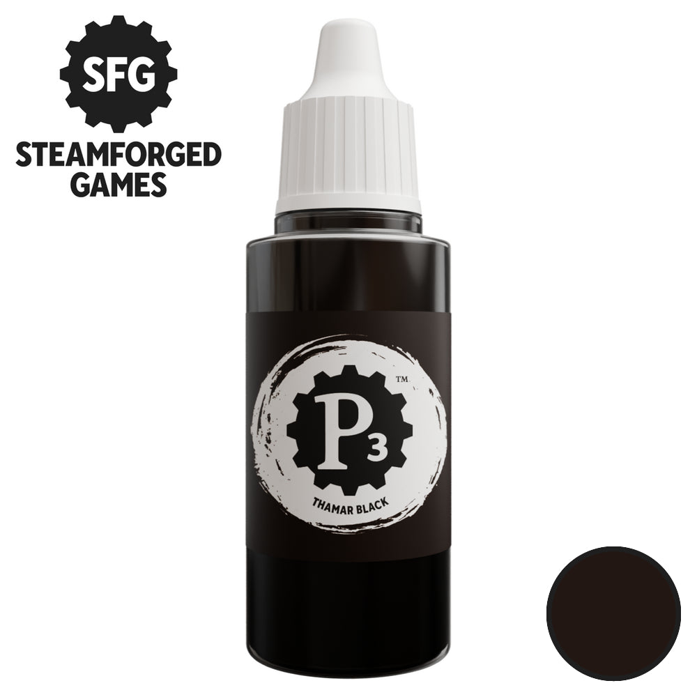 P3 Paints SFP3-N211 Thamar Black 18ml
