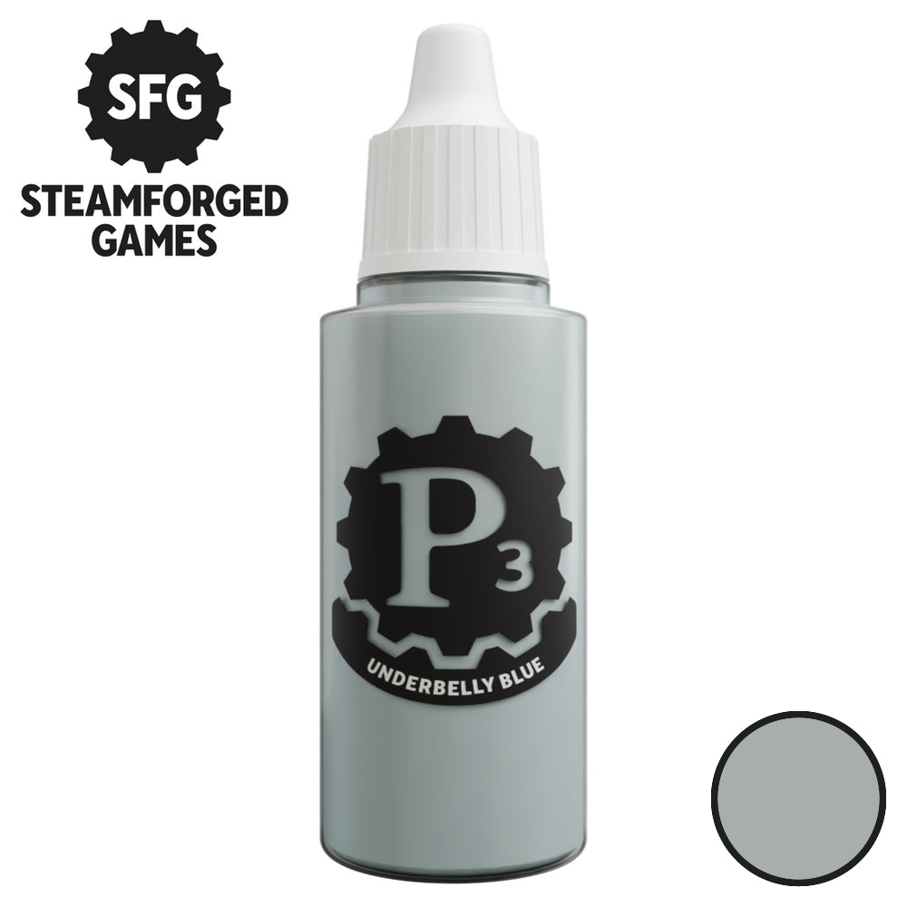 P3 Paints SFP3-N219 Underbelly Blue 18ml