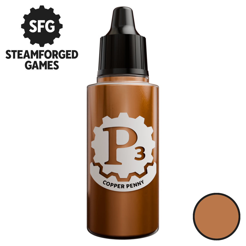 P3 Paints SFP3-N240 Metallics Copper Penny 18ml