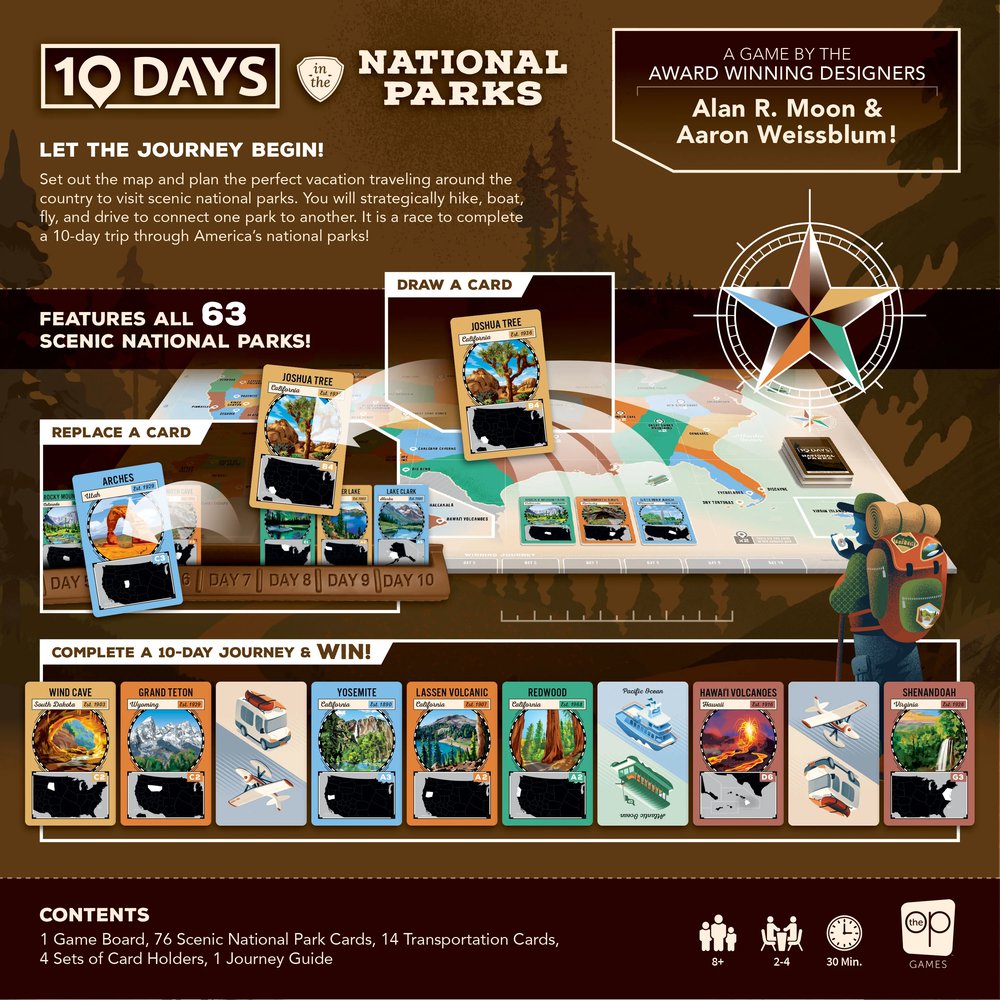 The Op PA025-846-002500-06 10 Days in the National Parks
