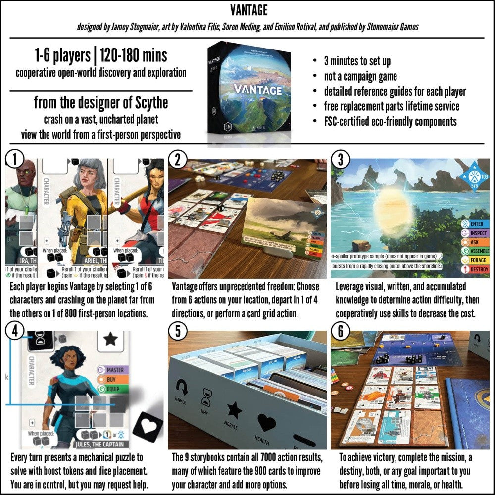 Stonemaier Games STM950 Vantage