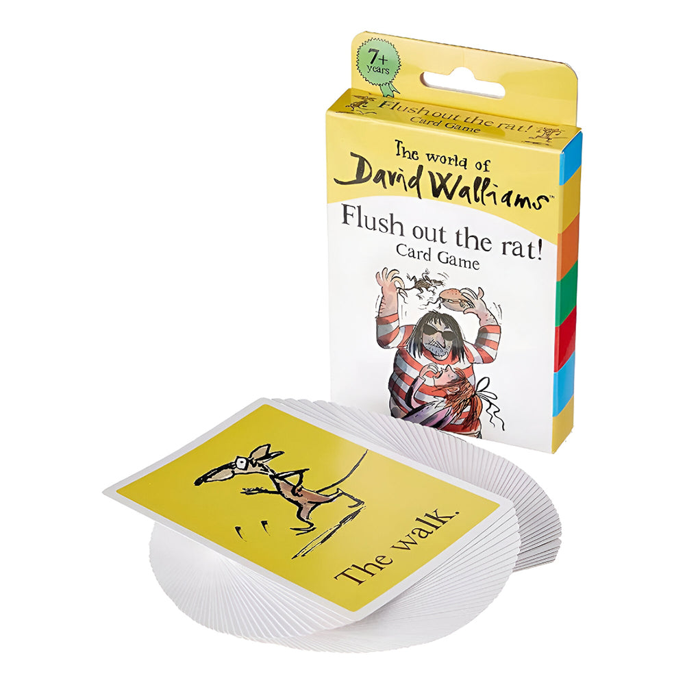 David Walliams DW6855 David Walliams Flush Out The Rat Card Game
