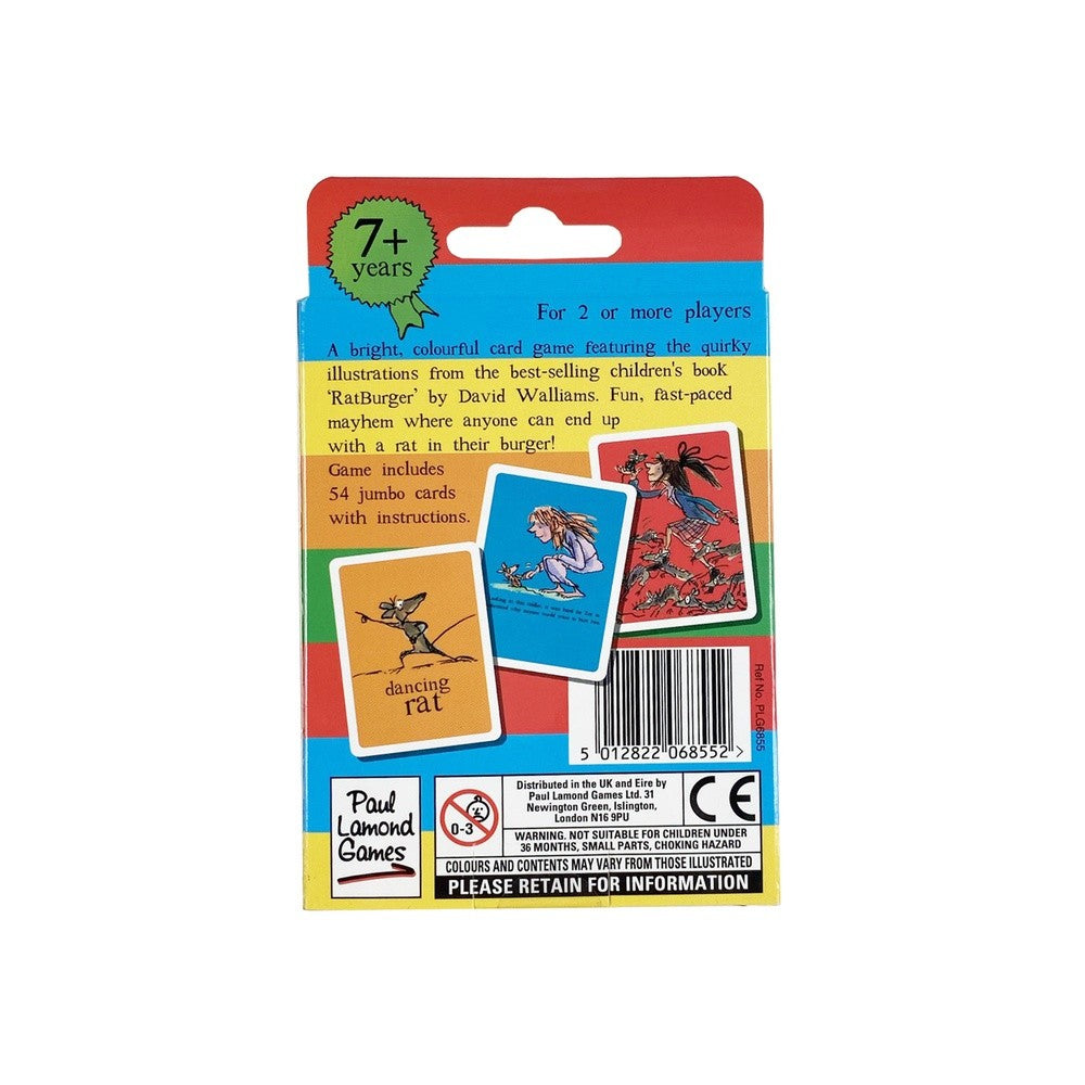 David Walliams DW6855 David Walliams Flush Out The Rat Card Game