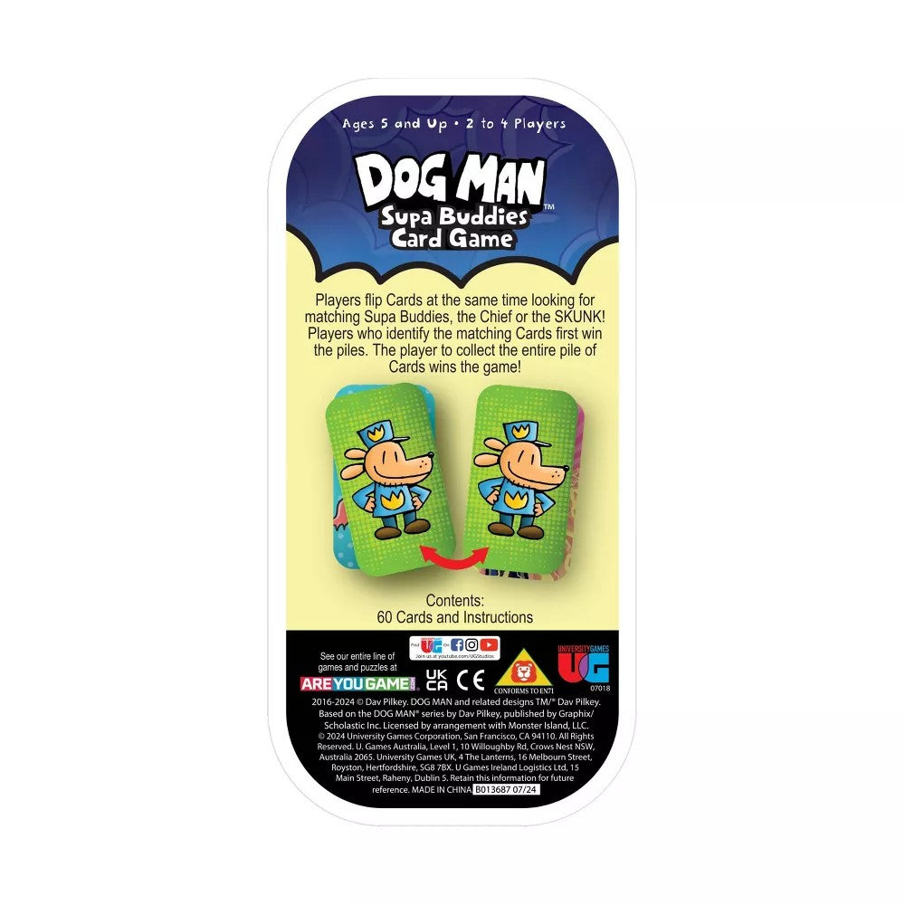 Dog Man 7018 Dog Man Supa Buddies Tin