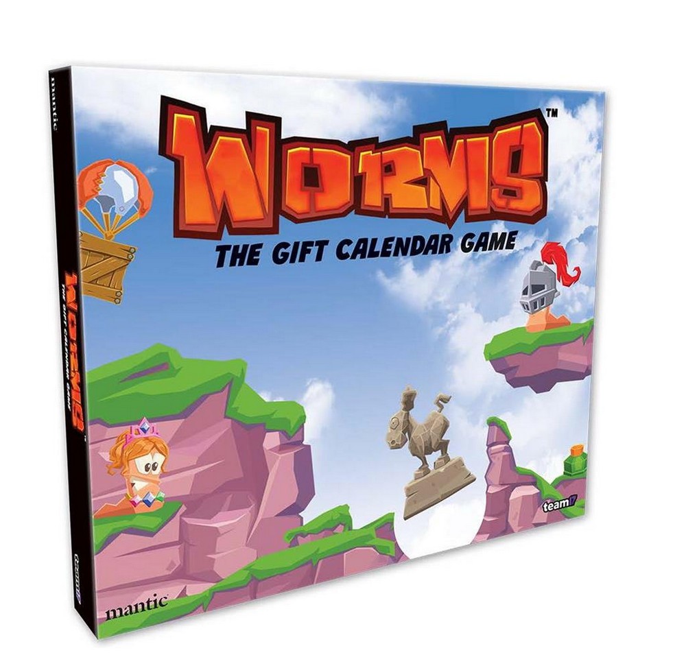 Mantic Games MGHCM102 Worms The Gift Calendar Game