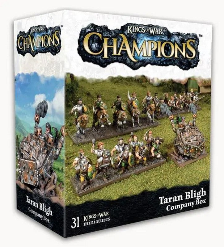 Mantic Games MGKWHF104 Kings of War Champions Taran Bligh Company Box