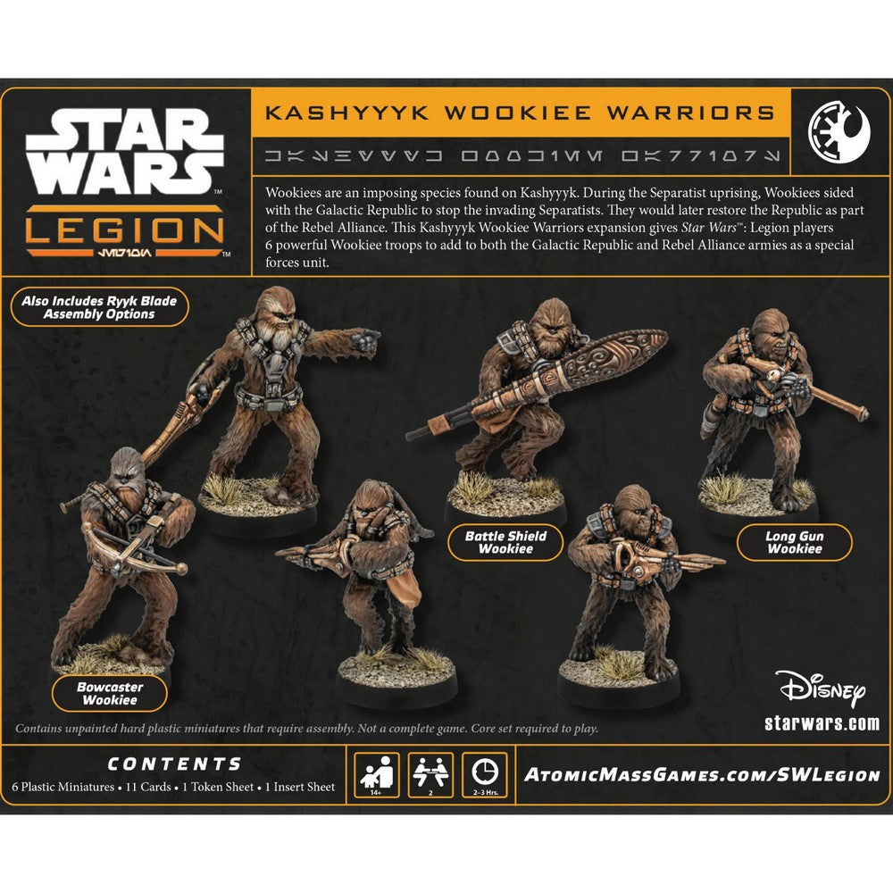 Atomic Mass Games SWQ18 Star Wars Legion Kashyyyk Wookiee Warriors