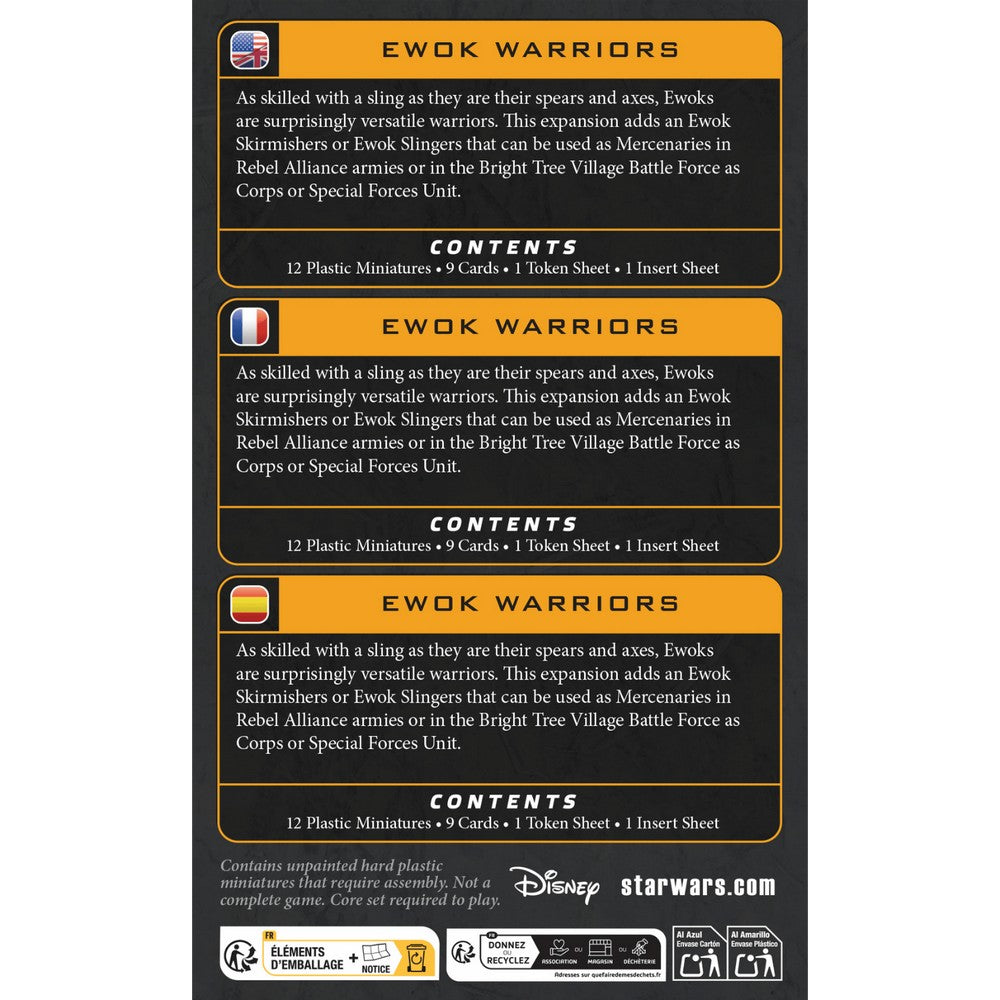 Atomic Mass Games SWQ73 Star Wars Legion Ewok Warriors