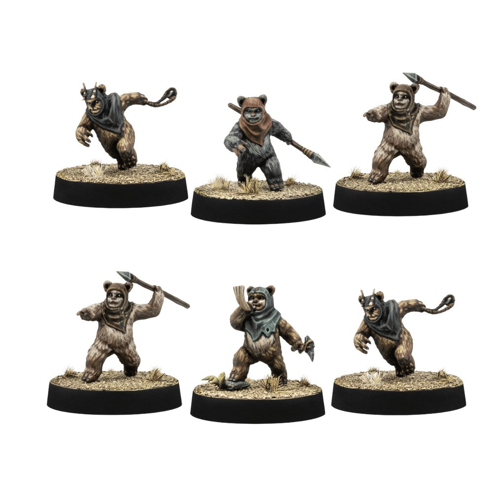 Atomic Mass Games SWQ73 Star Wars Legion Ewok Warriors