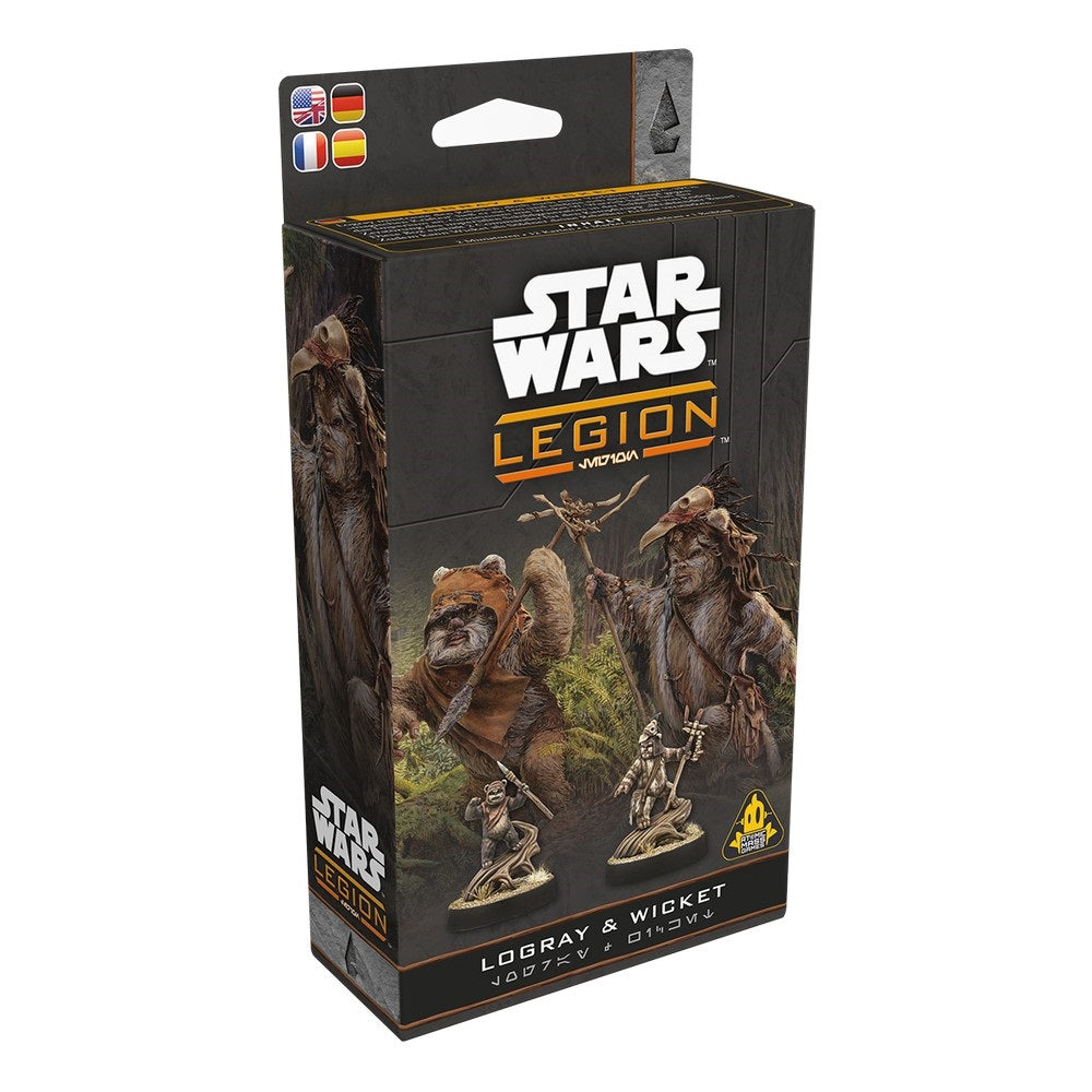 Atomic Mass Games SWQ74 Star Wars Legion Logray & Wicket