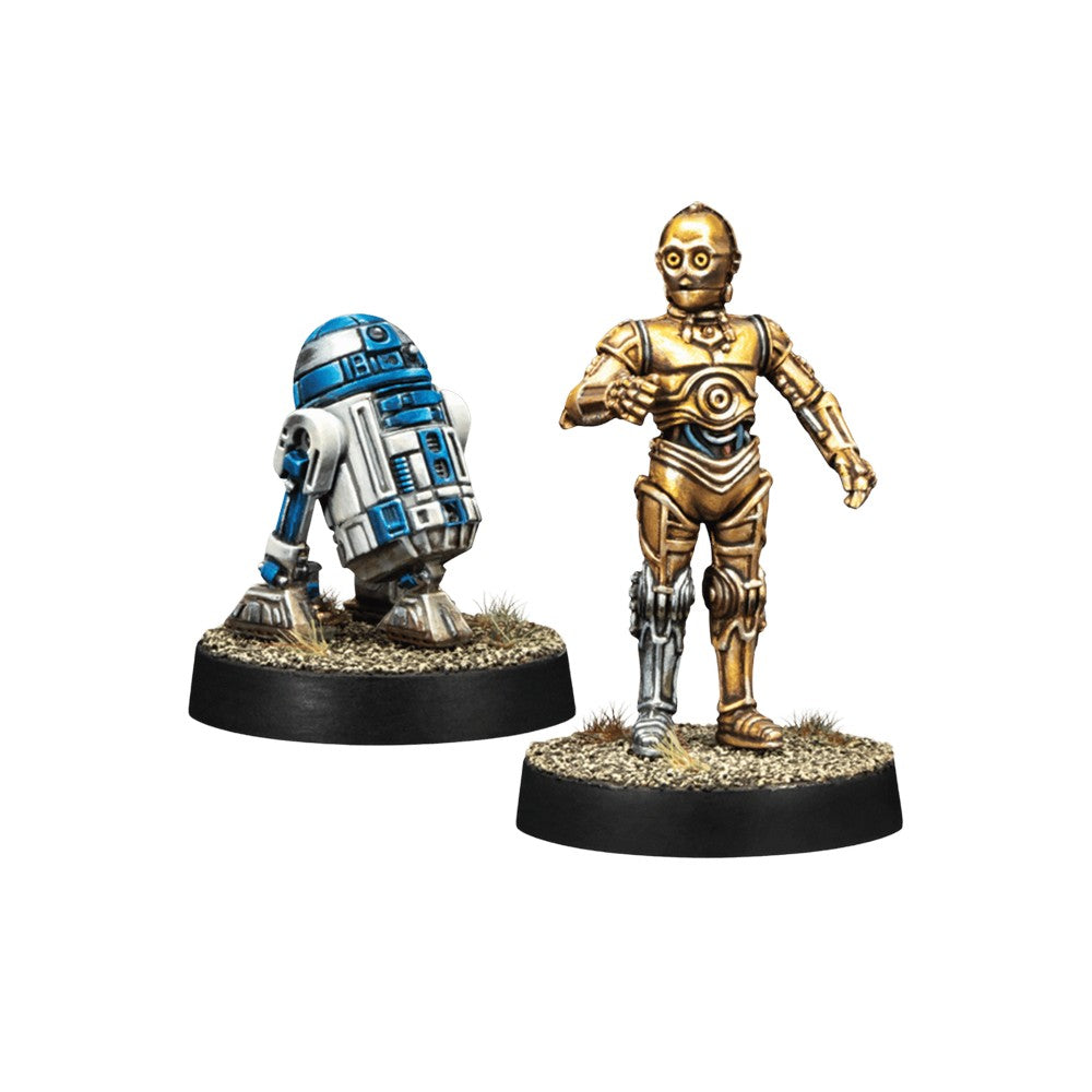 Atomic Mass Games SWQ142 Star Wars Legion R2D2 & C-3PO