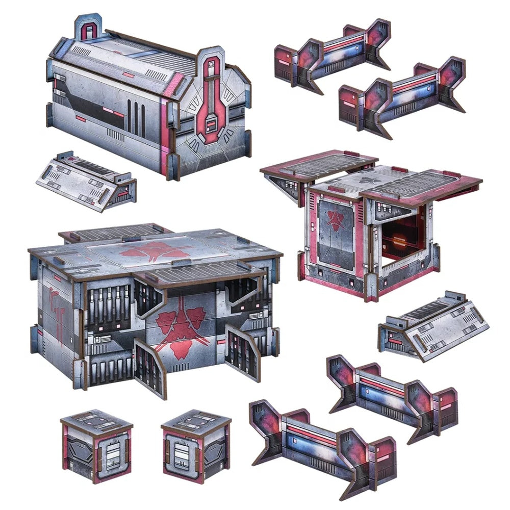Mantic Games MGHAB103 HALO Flashpoint Banished Garrison Terrain