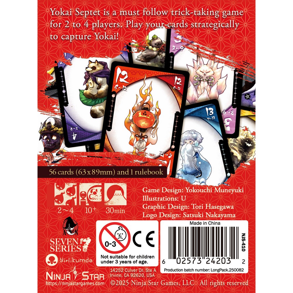 Ninja Star Games NJS-410 Yokai Septet Pocket Edition