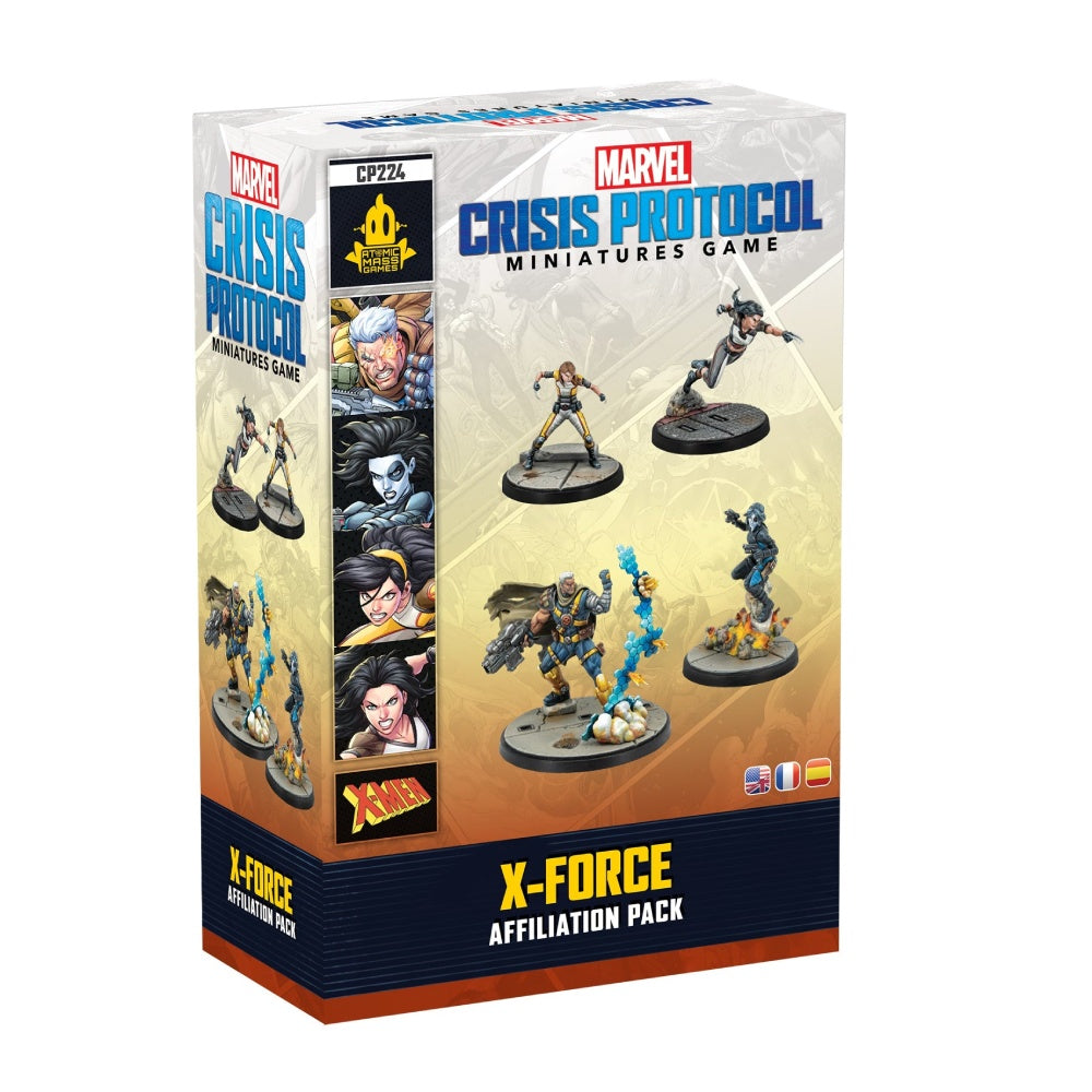 Atomic Mass Games CP224 Marvel Crisis Protocol X-Force Affiliation Pack