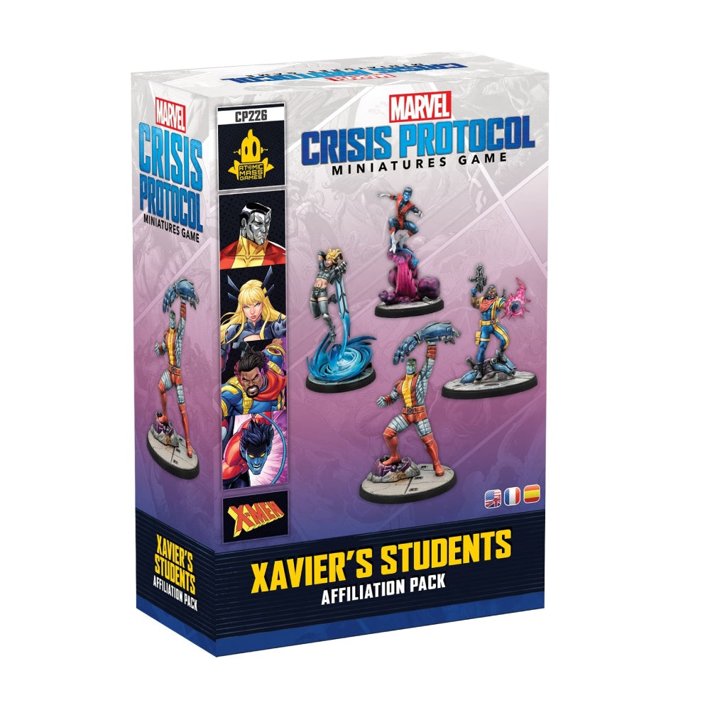 Atomic Mass Games Marvel Crisis Protocol Xaviers Students Affiliation Pack