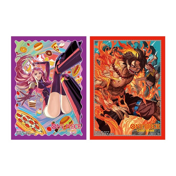 Bandai 9052825 One Piece Card Game Official Sleeves Display TCG+ Limited Edition Vol. 5