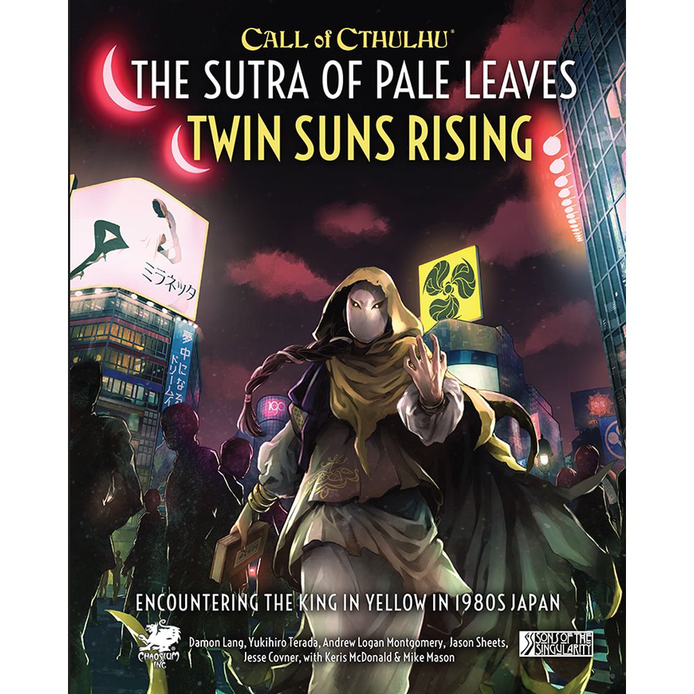 Chaosium CHA23188-H Call of Cthulhu RPG The Sutra of Pale Leaves Twin Suns Rising