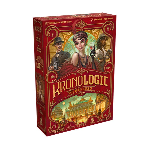 Super Meeple SPMKR1920EN Kronologic Paris 1920