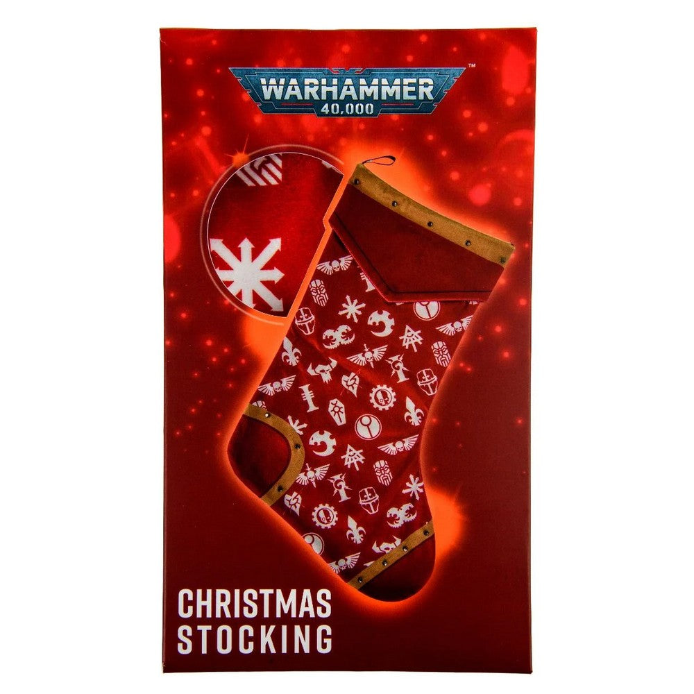 AAA Merchandise 1213733 Warhammer Multi Faction Christmas Stocking Red