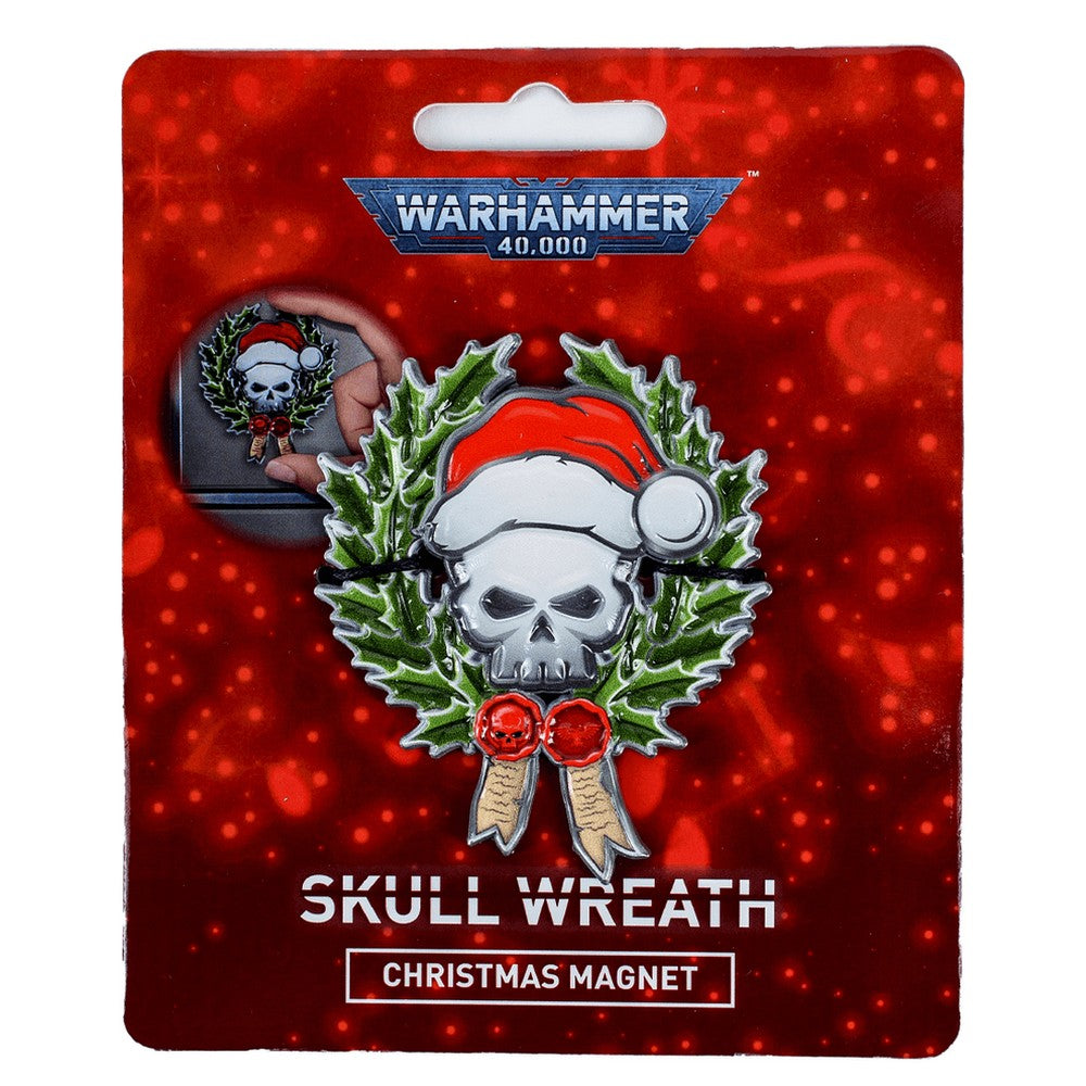 AAA Merchandise 1212667 Warhammer Christmas Magnet Skull