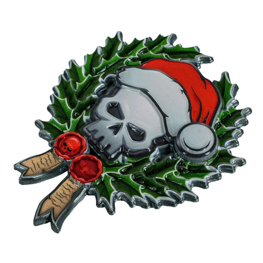 AAA Merchandise 1212667 Warhammer Christmas Magnet Skull