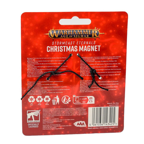 AAA Merchandise 1212669 Warhammer Christmas Magnet Stormcast