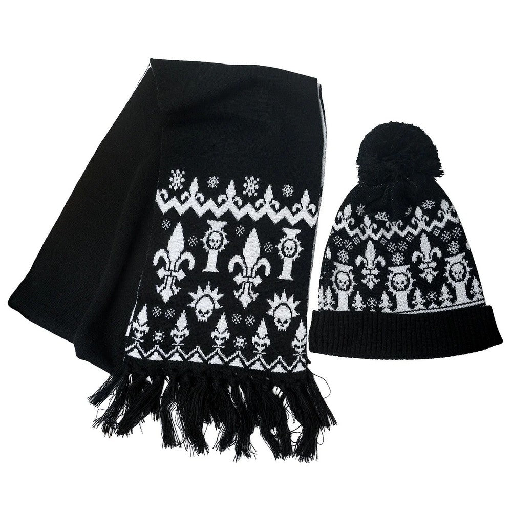 AAA Merchandise 1207805 Warhammer 40000 Adepta Sororitas Sisters of Battle Hat & Scarf