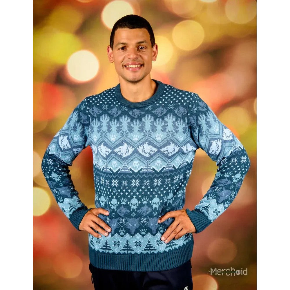 AAA Merchandise 1222462 Warhammer 40000 Space Wolves Christmas Jumper (XXXL)
