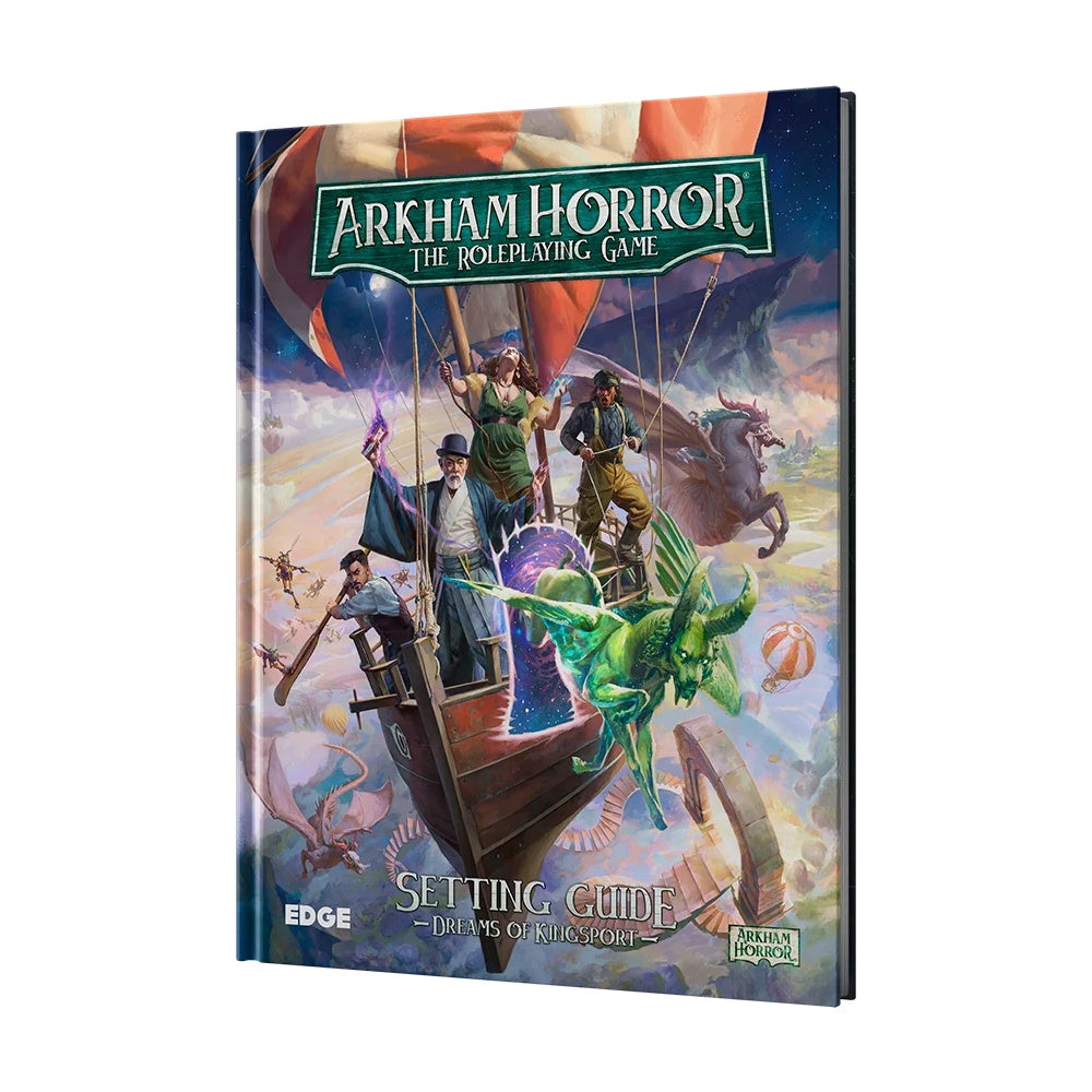 Edge Studios ESDPSAH05EN Arkham Horror RPG Setting Guide Dreams of Kingsport