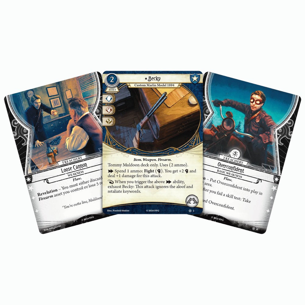 Fantasy Flight Games Arkham Horror The Card Game Investigator Deck Tommy (4)