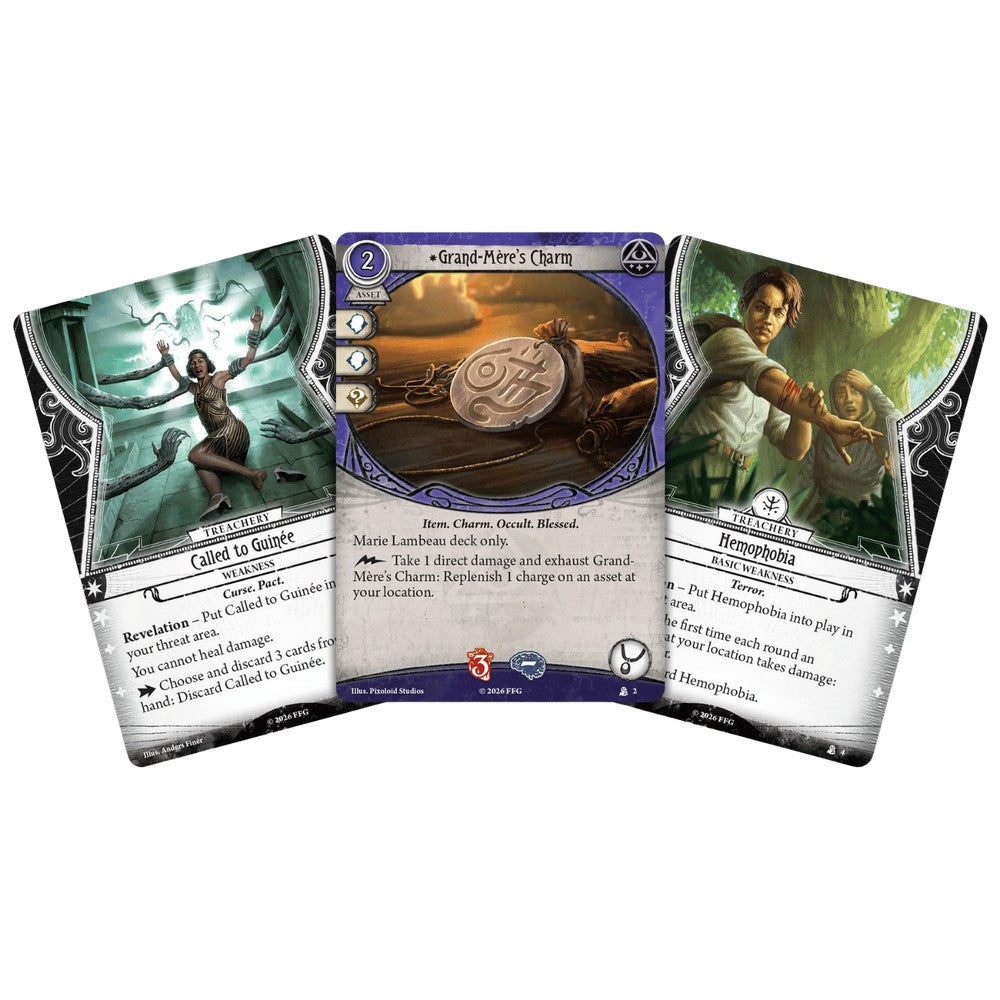Fantasy Flight Games Arkham Horror The Card Game Investigator Deck Marie (4)