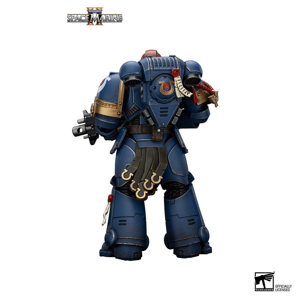 Warhammer Collectibles Scale Ultramarines Sergeant Gadriel Collectors 1/18 (2)