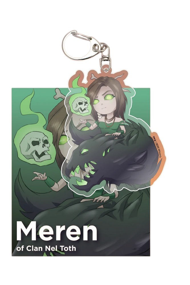 Gatherers Tavern MTGKCCMD25MOCNT Keychain Meren Of Clan Nel Toth