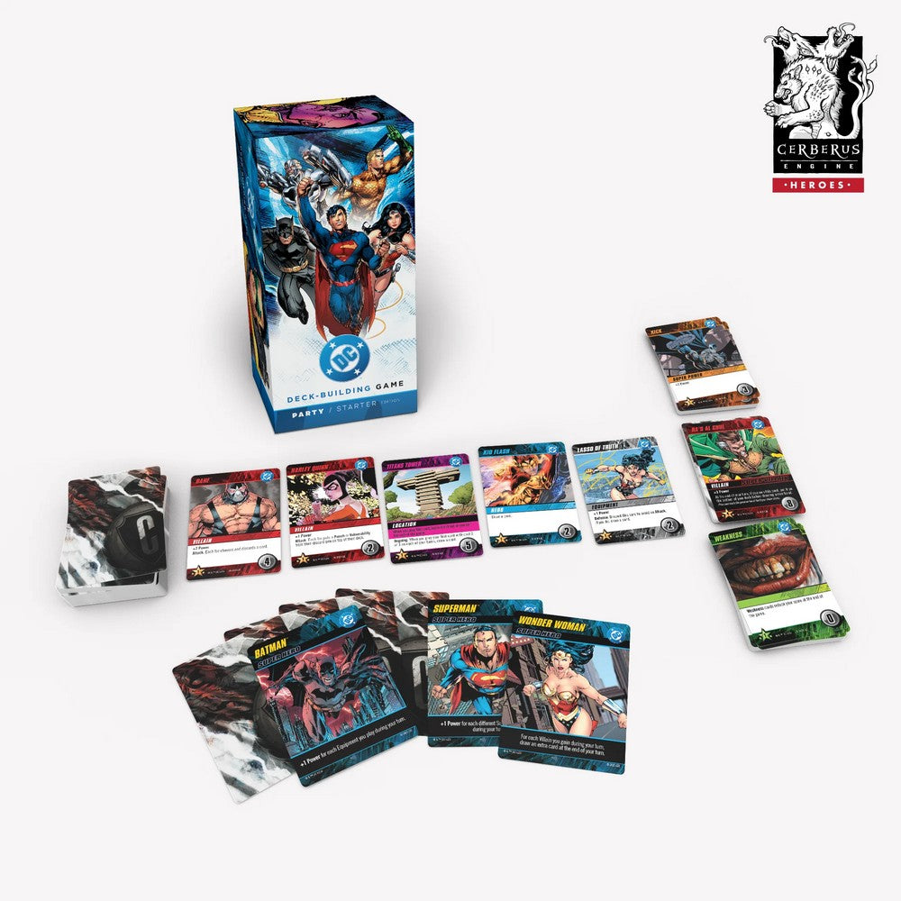 Cryptozoic Cryptozoic DC Comics Deck-Building Game Party/ Starter (3)